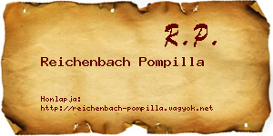 Reichenbach Pompilla névjegykártya